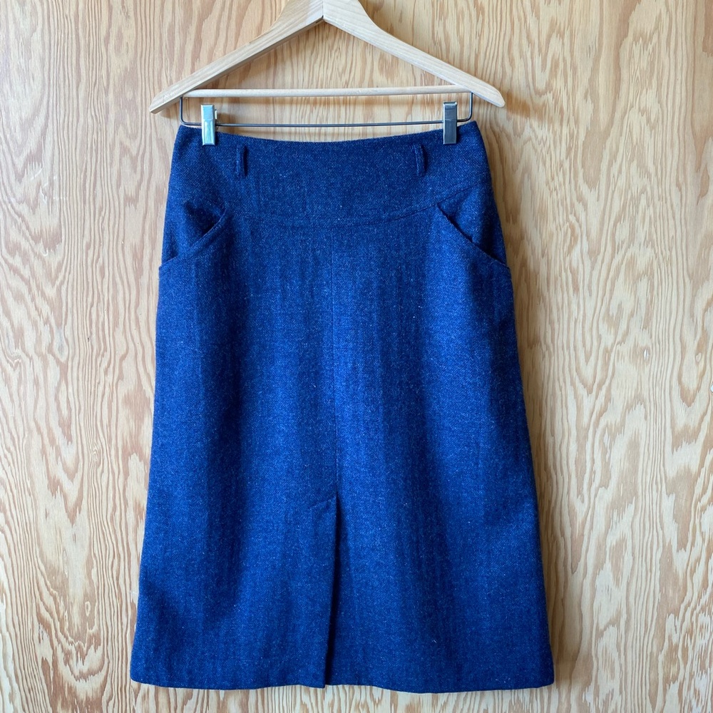 Vintage WOOL A- Line Skirt